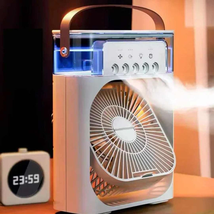 Evaporative 4-In-1 Mini Mobile Air Conditioning Fan | Bowlift
