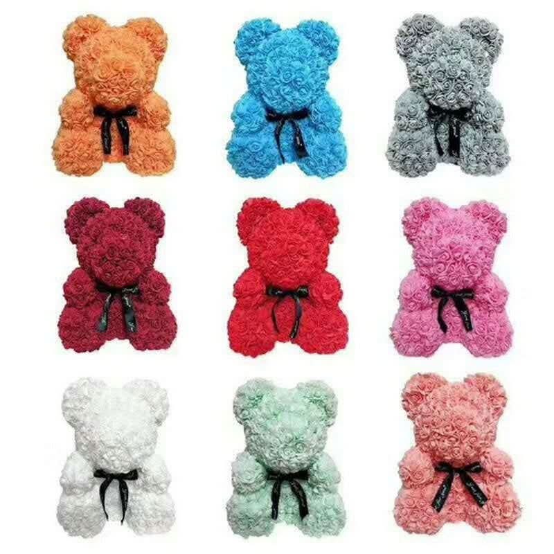 BowLift | Rose bear as a timeless gift of love