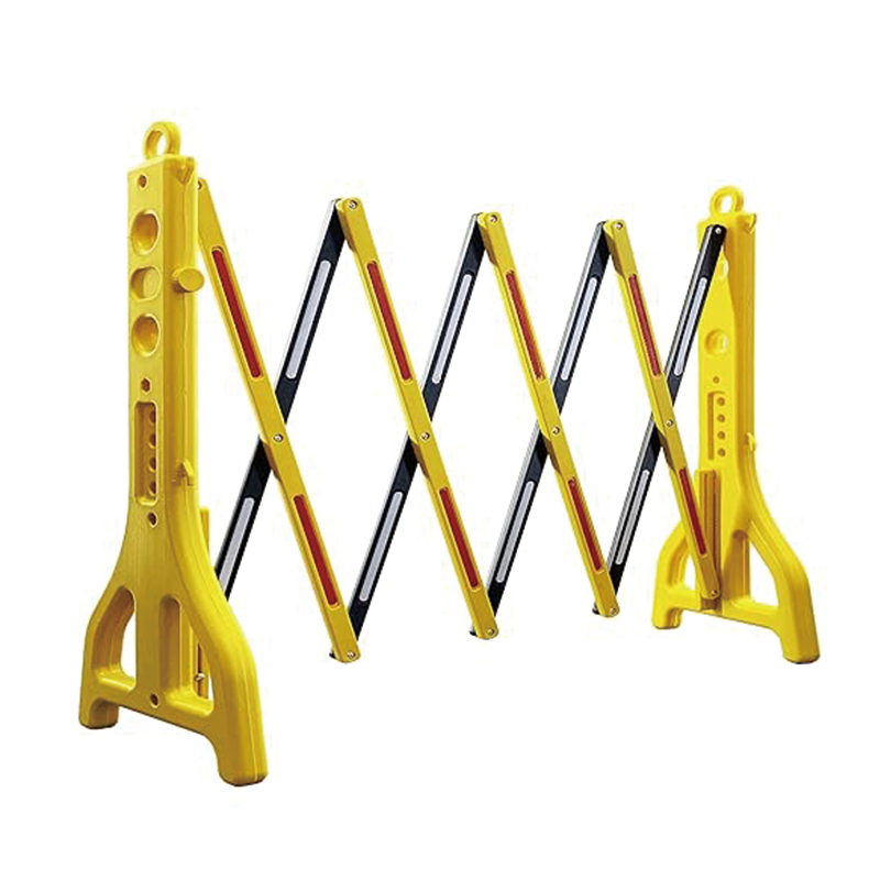 BowLift | Expandable Mobile Barricade,Portable Water Filled Expanding Safety Barrier Gate Outdoor Plastic Retractable Traffic Fence Flexible Crowd Control Barriers Guard,Extensible to 8.2FT