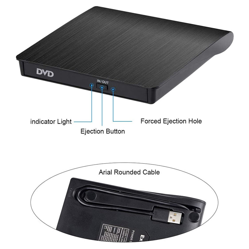 BowLift | External CD Drive USB