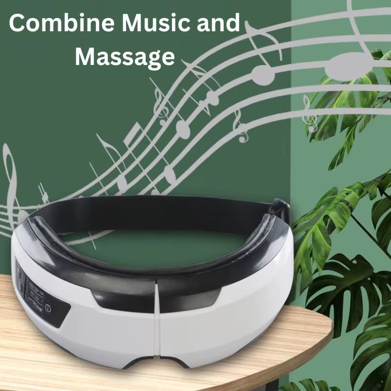 BowLift | Portable Eye Massager with Soothing Heat, Vibration, and Bluetooth Music