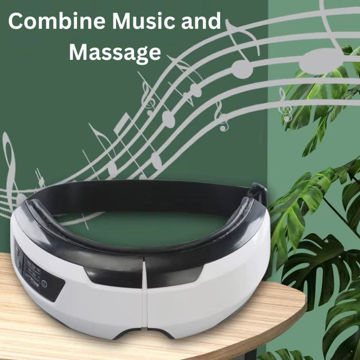 BowLift | Portable Eye Massager with Soothing Heat, Vibration, and Bluetooth Music