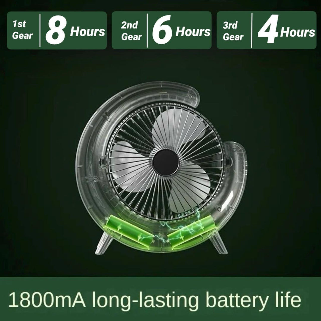 Fan Desktop Rechargeable 2:1 | Bowlift