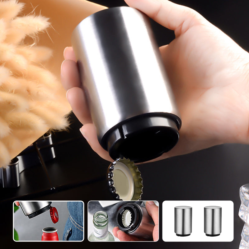 BowLift | Automatic Stainless Steel Push Down Opener