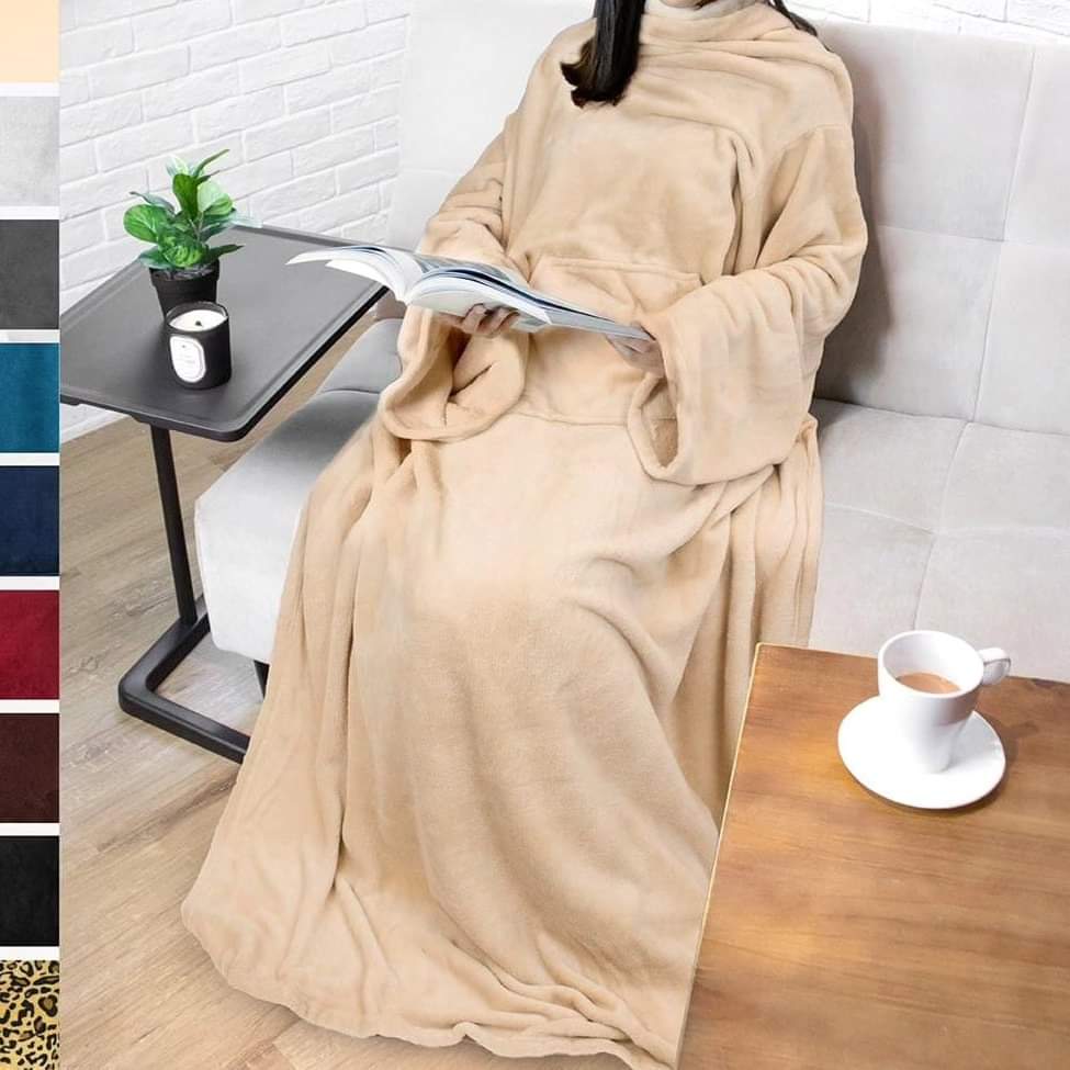 BowLift | Fleece Blanket with Sleeves