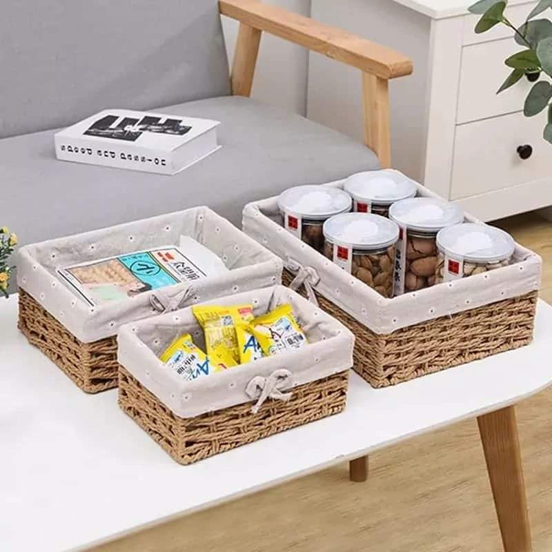 BowLift | 3 piece rattan basket