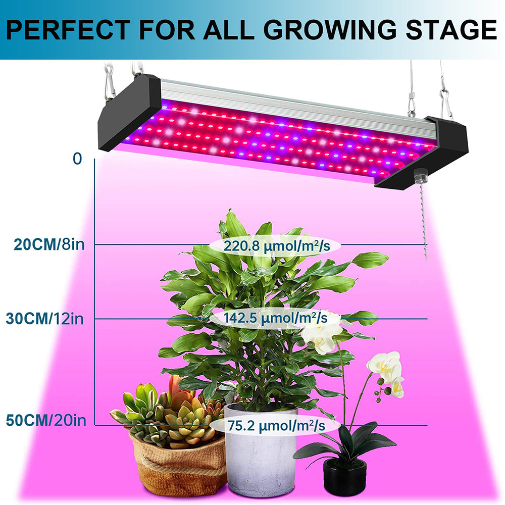 BowLift | LED plant lamp with full spectrum lighting and pull switch for optimal plant growth