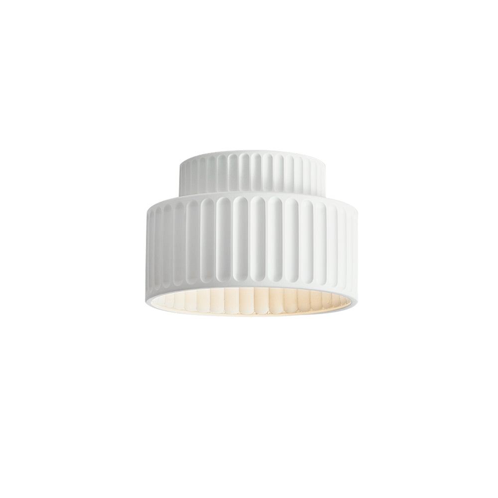 BowLift | Nordic Ceiling Lamp made of Ceramic in Cream Color