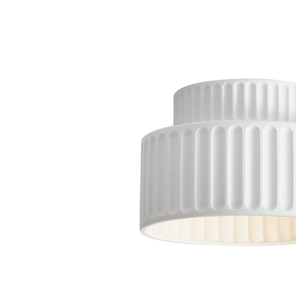 BowLift | Nordic Ceiling Lamp made of Ceramic in Cream Color