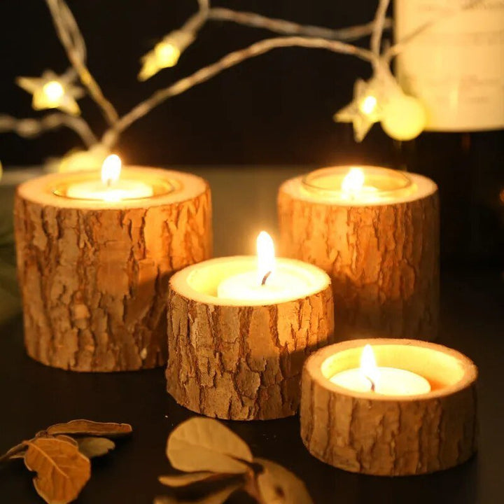 BowLift | Wooden chandeliers - Rustic ambiance - Enchanting glow