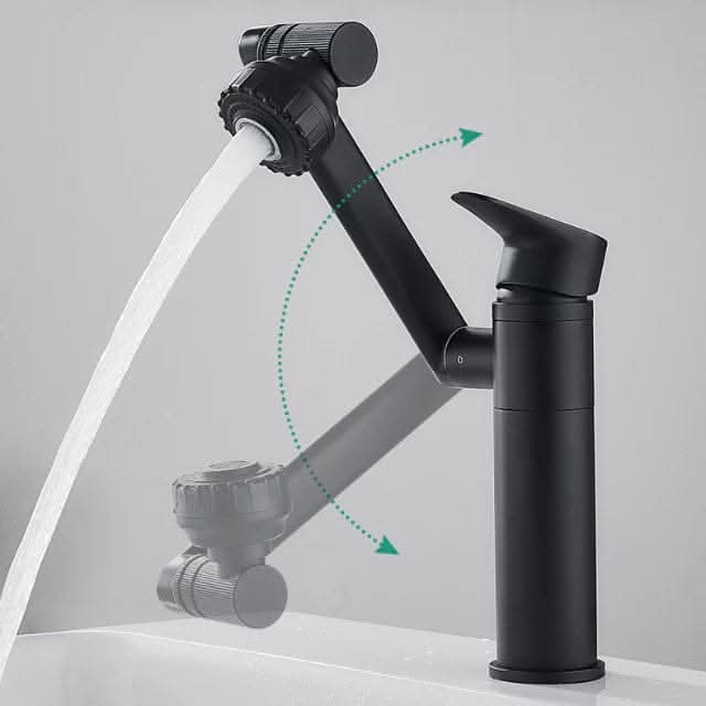 BowLift | Flexible faucet with 360° spray function for bathroom & kitchen