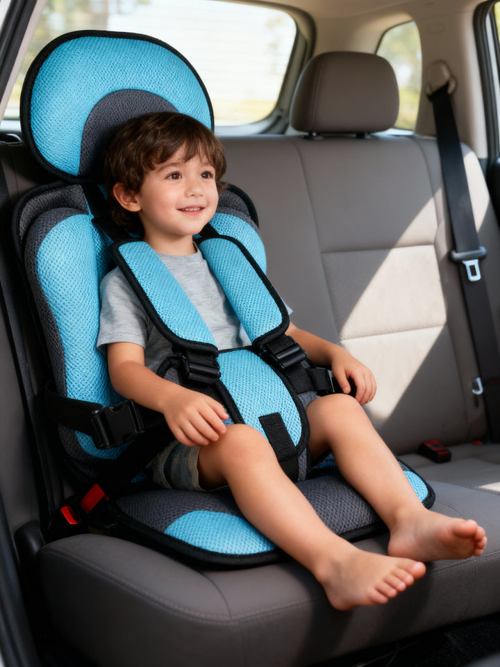 BowLift | Travel Car Seat Portable Toddler Booster Safety Compact Harness Foldable