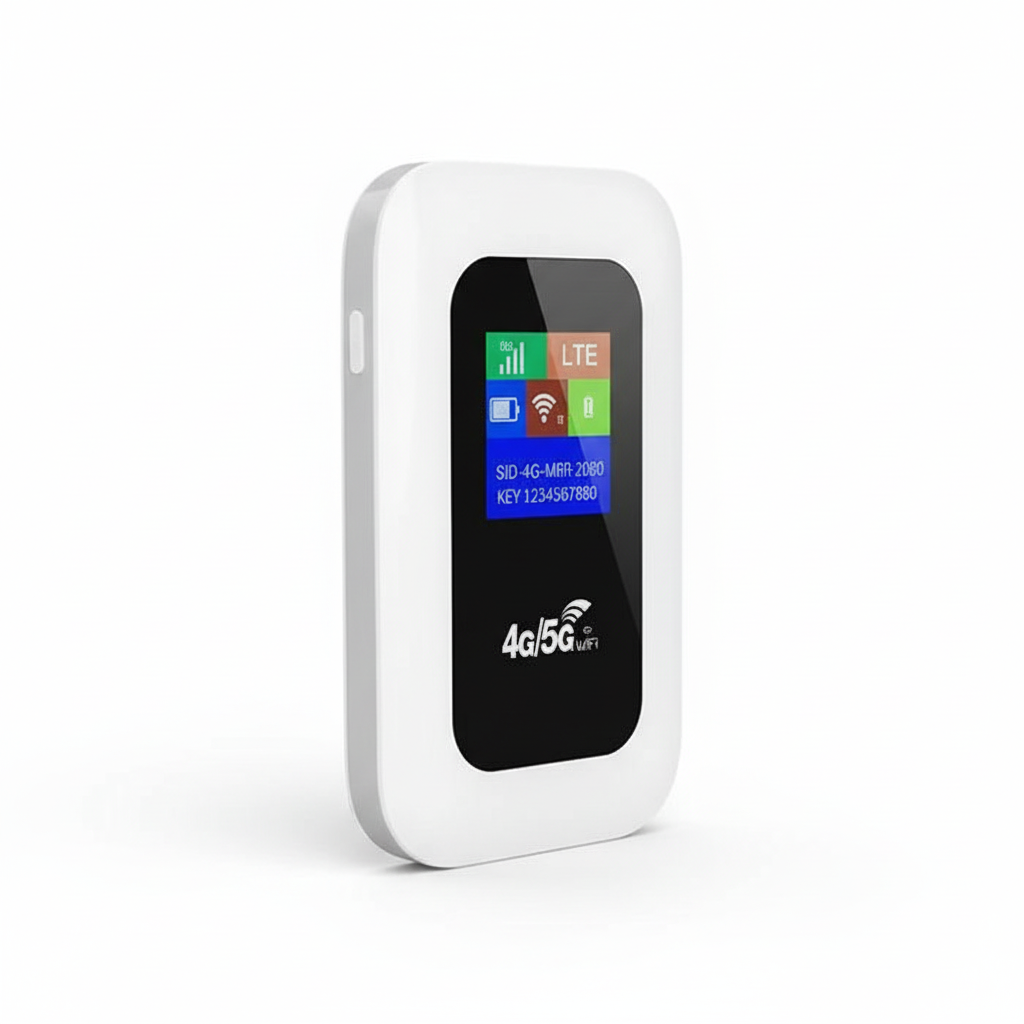 BowLift | Portable 5G Wi-Fi Router | Secure, High-Speed Connection for Travel & Home Use