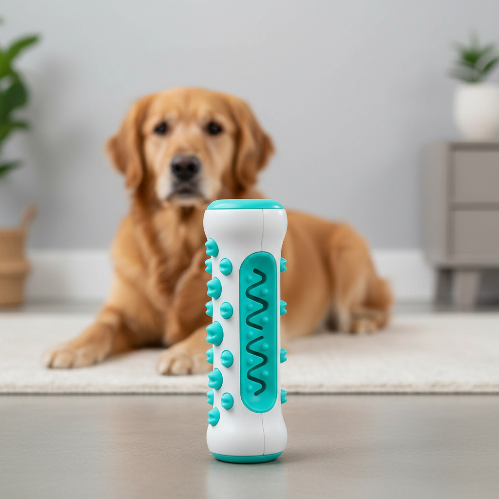 BowLift | ZenDog Calming Dog Toy | Lavender & Chamomile Infused | Non-Toxic High-Durability Polymer | Anxiety-Reduction Sensory Hardware | Pliable Tactile Surface