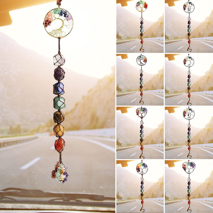 BowLift | 7 Chakra Stone Healing Crystal Tree of Life Decoration