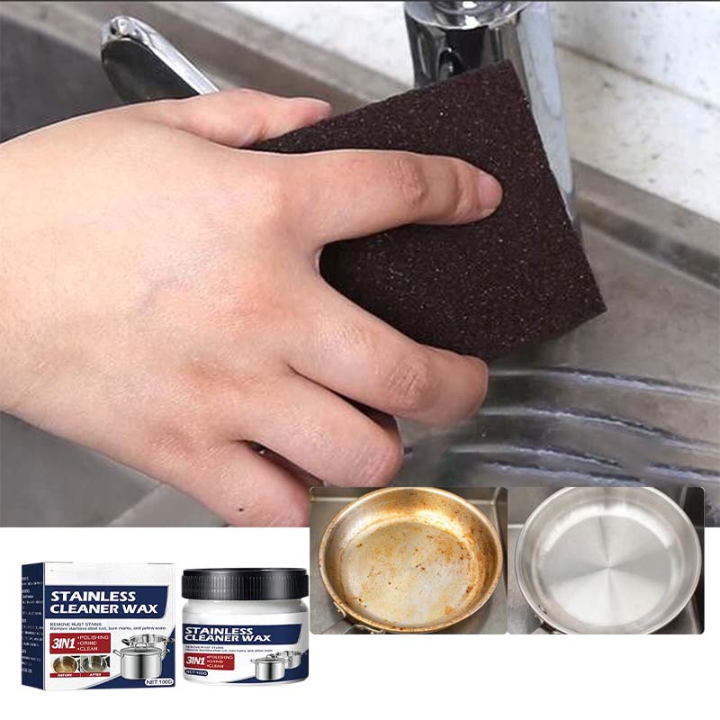 Magical stainless steel cleaning paste | Bowlift
