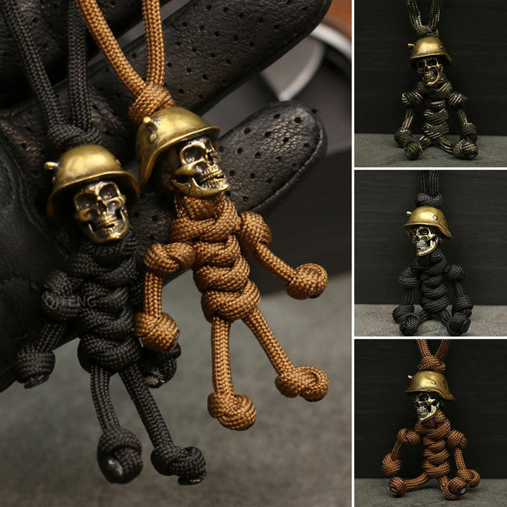 BowLift | Skeleton Soldier Paracord Keychain