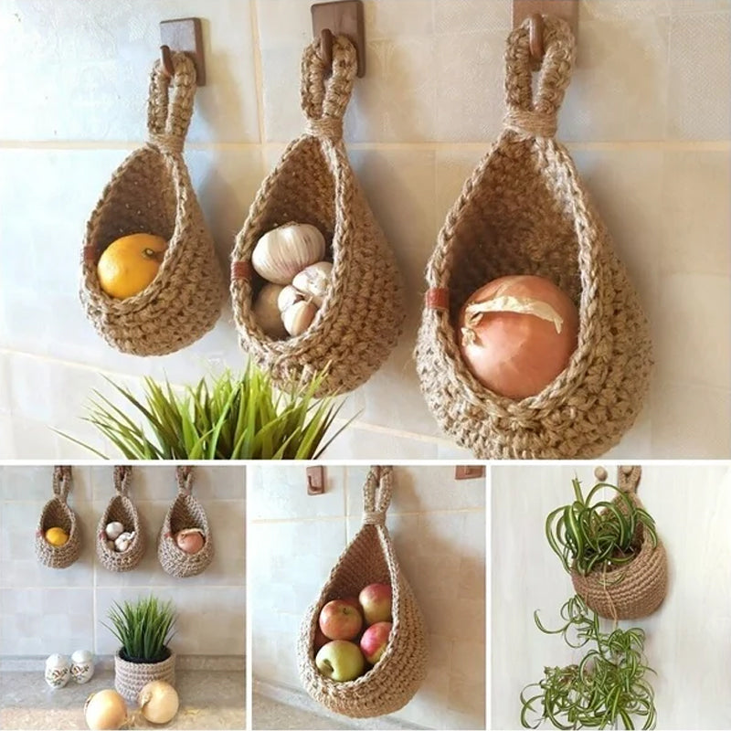 Wall Mounted Vegetable Fruit Basket | Bowlift