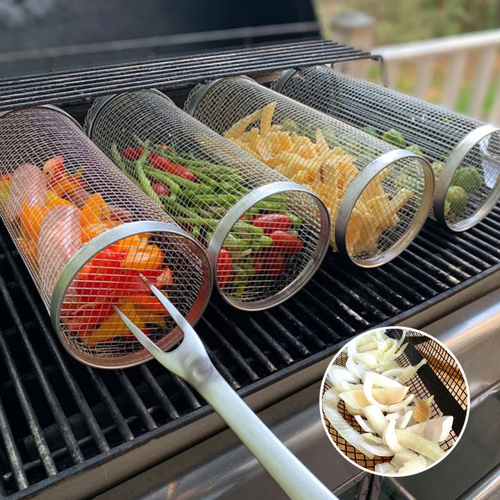 Cylindrical grill basket | Bowlift