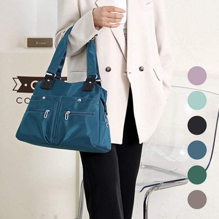 Waterproof Simple Nylon Handbag | Bowlift