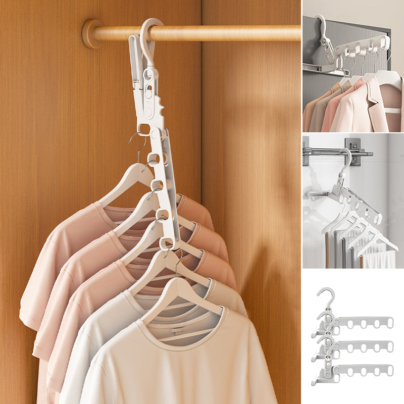 Portable foldable travel clothes hanger | Bowlift