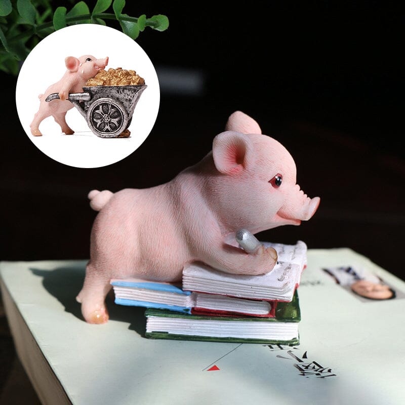 BowLift | Cute Pig Ornament