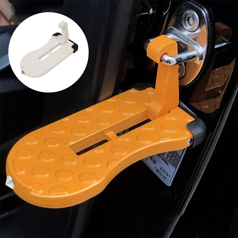 U-shaped door threshold bolt with safety hammer | Bowlift