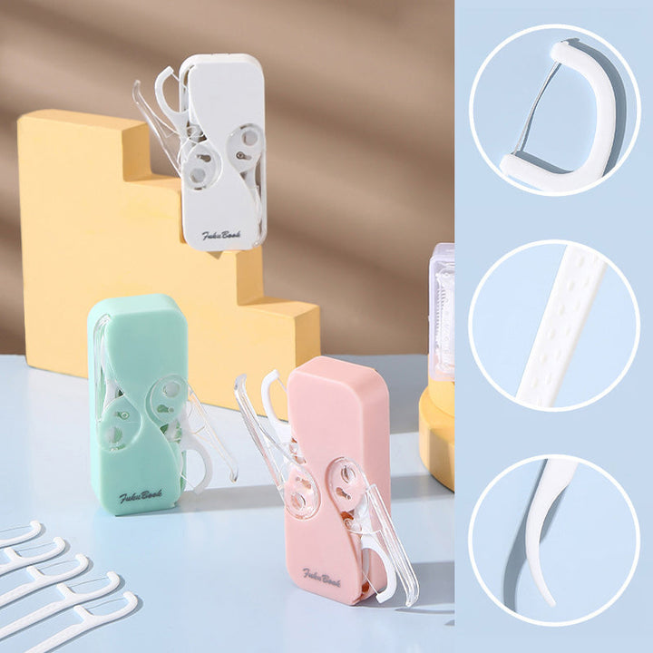 BowLift | Portable Floss Dispenser (with 50 Floss)