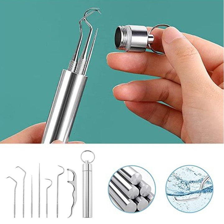 BowLift | Stainless Steel Toothpick Set