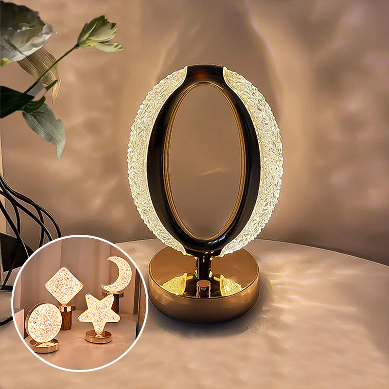 Star Moon Metal Table Lamp | Bowlift