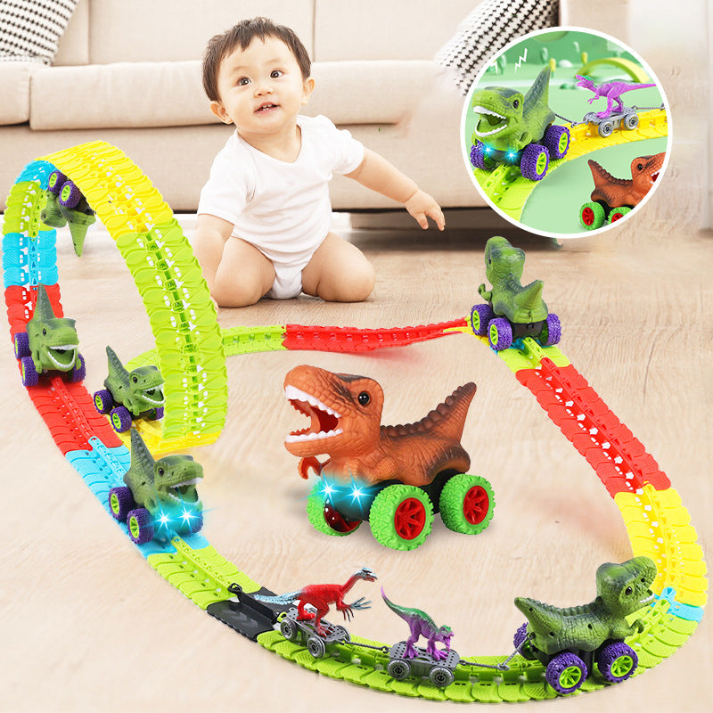 BowLift | Roller Coaster Dinosaur Track Car