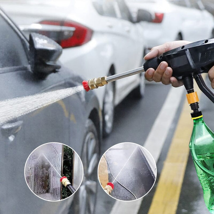 BowLift | Cordless Portable High Pressure Spray Water Gun Set | Ideal for Cleaning Cars, Patios & Garden Furniture