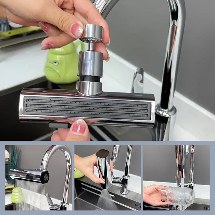 New waterfall kitchen faucet | Bowlift
