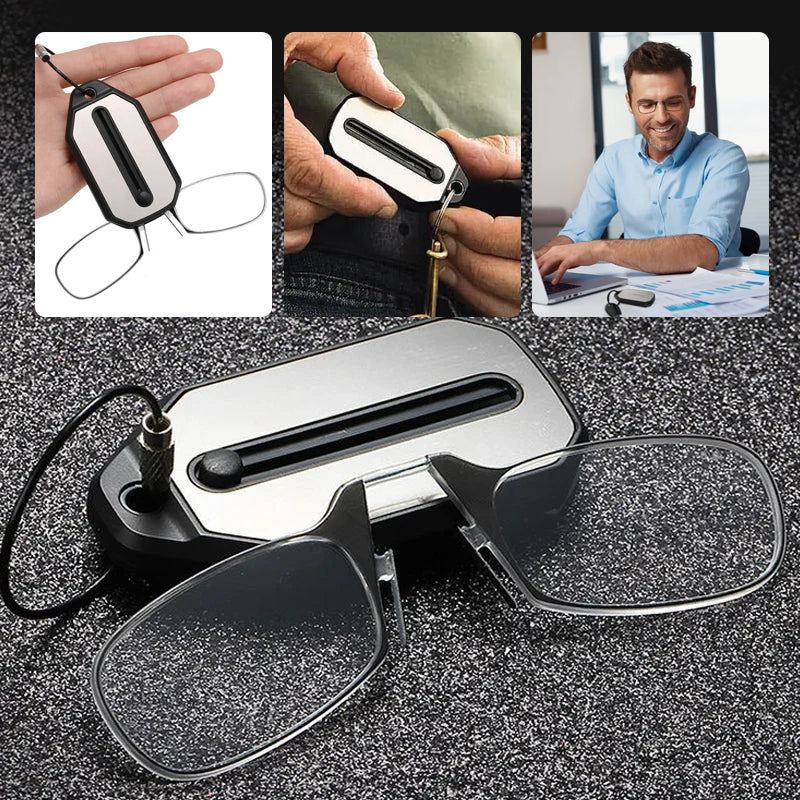 BowLift | Legless Nose Clip Reading Glasses