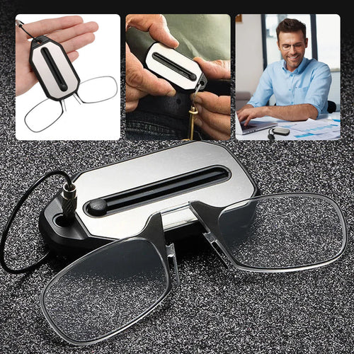BowLift | Legless Nose Clip Reading Glasses