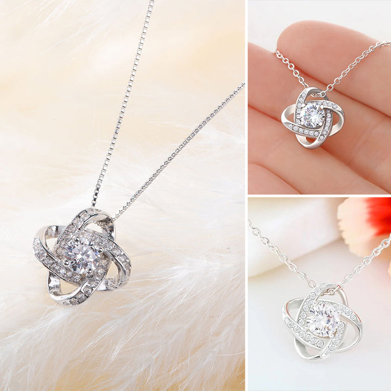 BowLift | To my daughter dear knot necklace