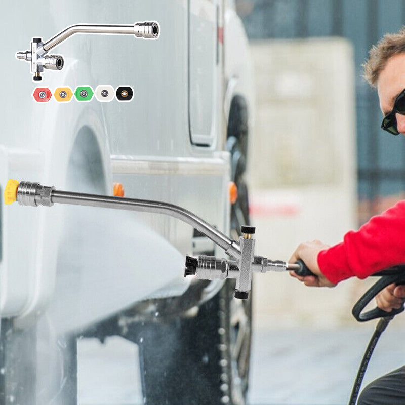 Car wash facility water gun adapter | Bowlift
