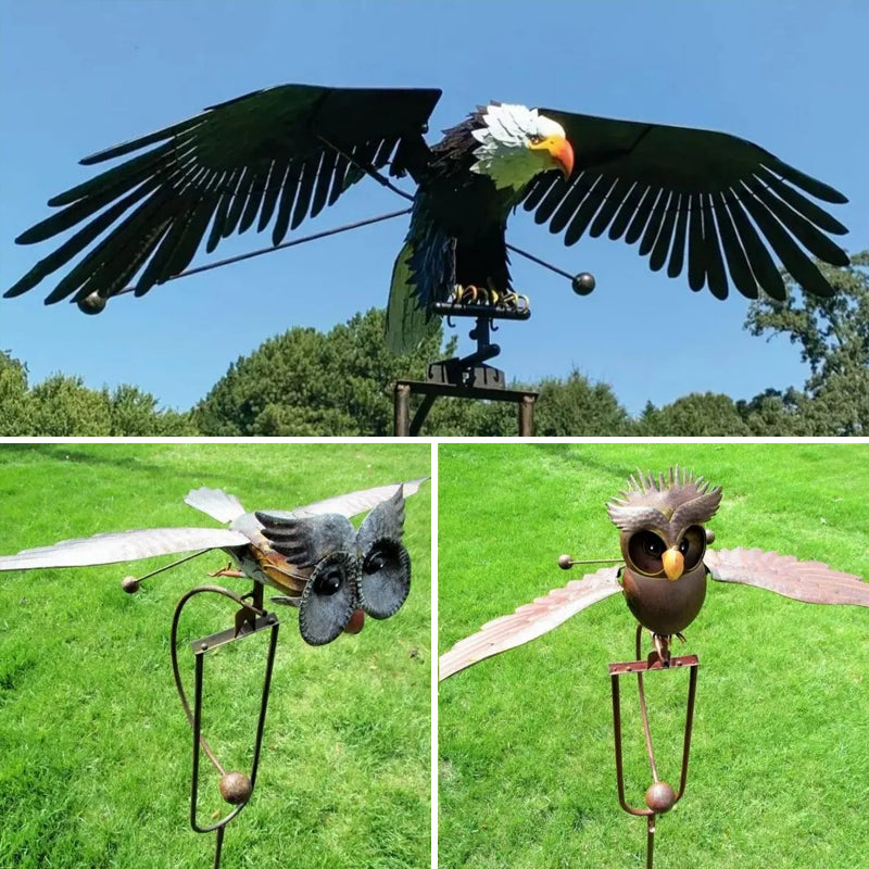 BowLift | Garden Art-Bird Patio Decor