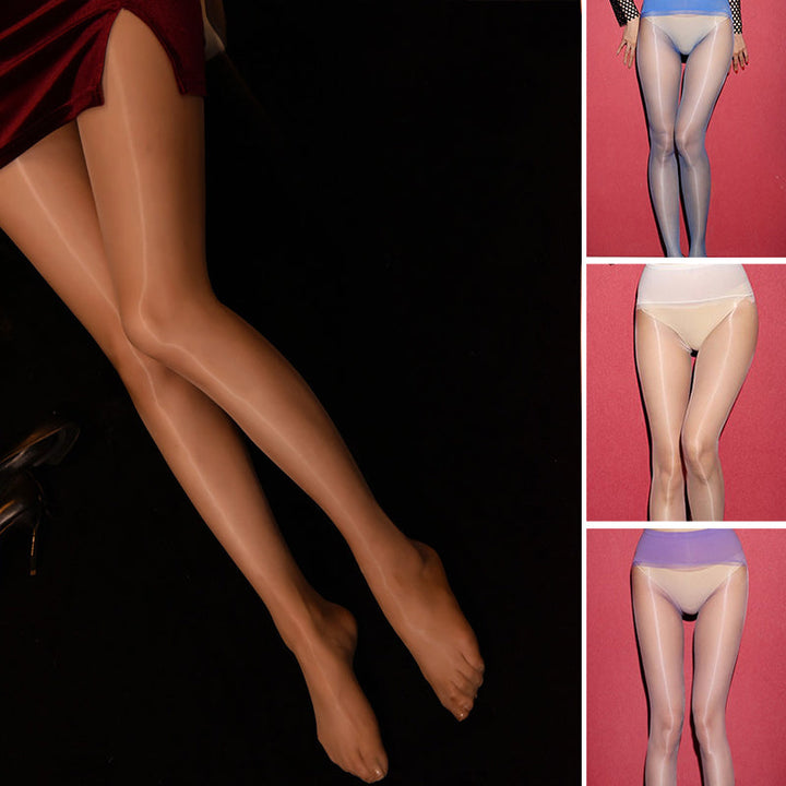 BowLift | Oil-soaked 1D ultra-thin sexy pearlescent stockings