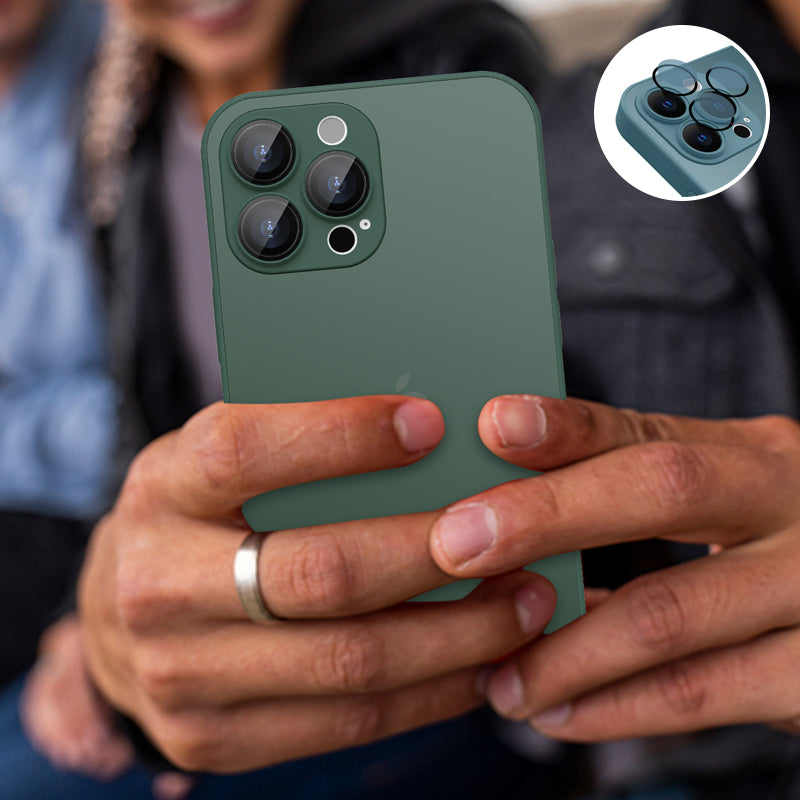 BowLift | Glass Lens Film Mobile Case for iPhone