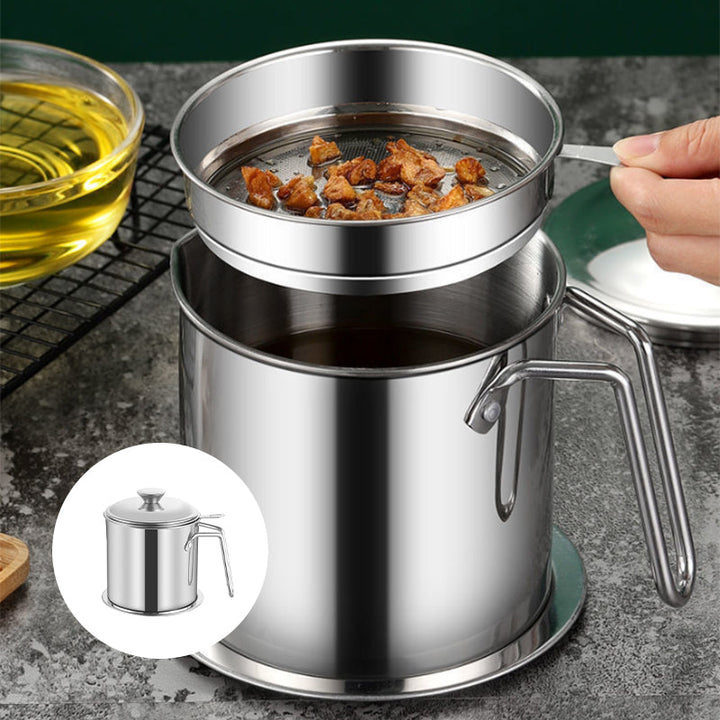 Stainless Steel Oil Filter Pot | Bowlift