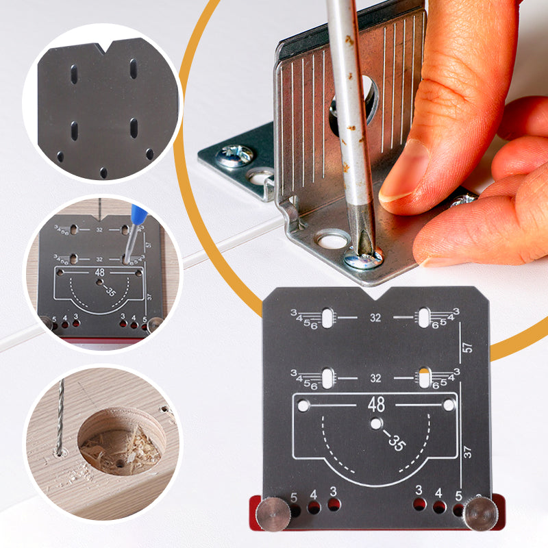 BowLift | 35mm Hinge Punch Locator