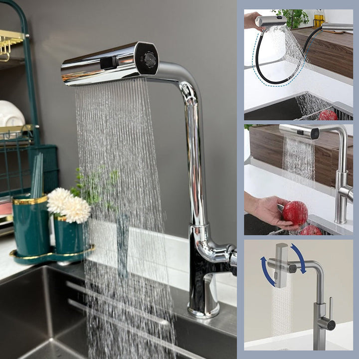 New waterfall kitchen faucet | Bowlift