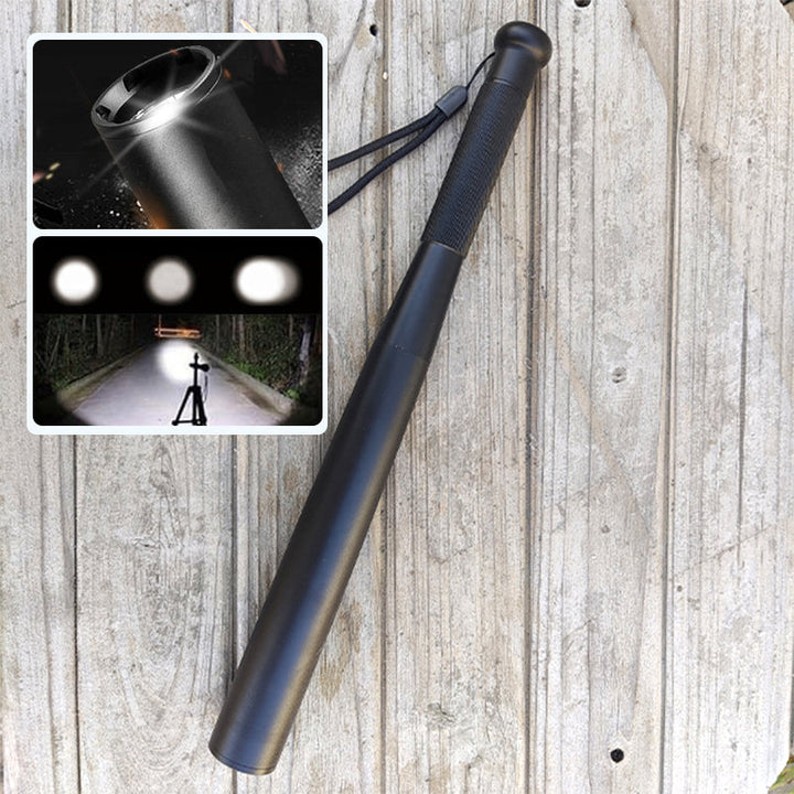 BowLift | Baseball Bat Shaped LED Flashlight | Aluminum Alloy, 3 Lighting Modes | Emergency & Utility Use