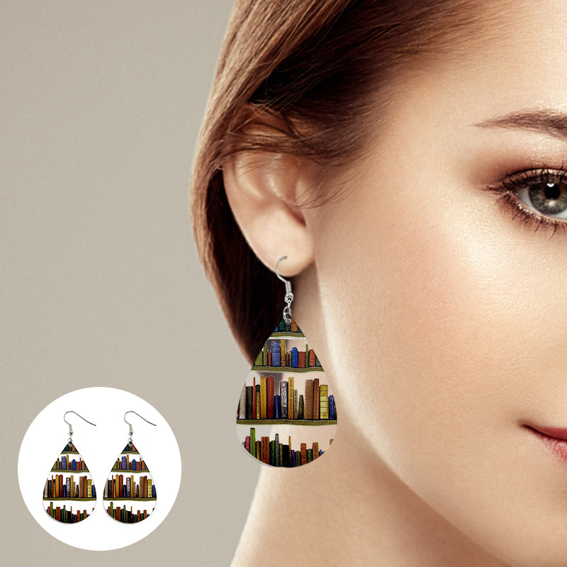 BowLift | Beech Earrings / Earrings for Book Lovers