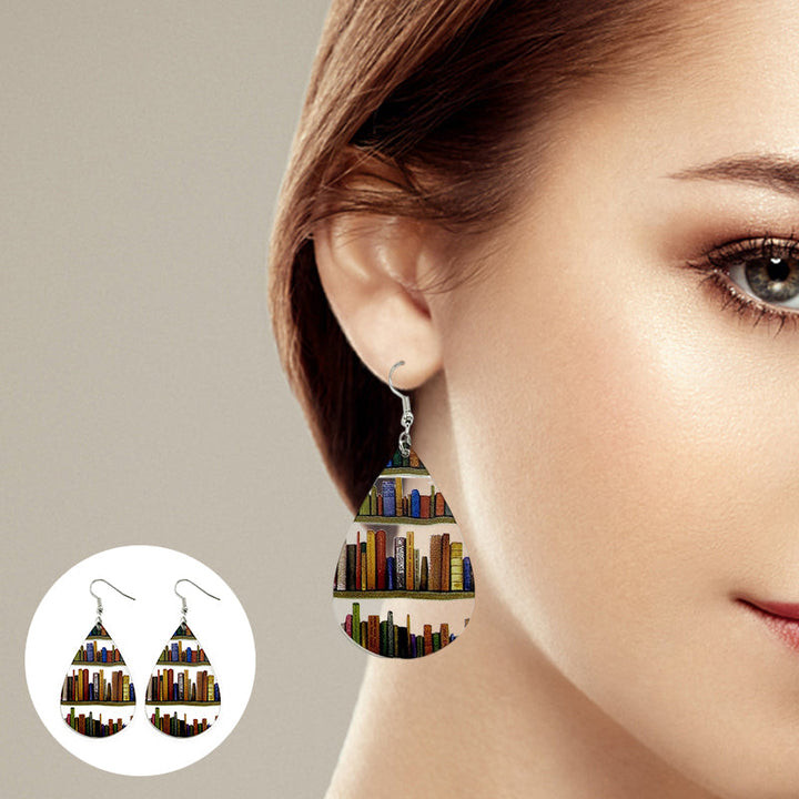 BowLift | Beech Earrings / Earrings for Book Lovers