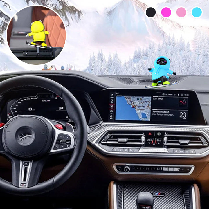 BowLift | Skateboarding Bears Car Decoration