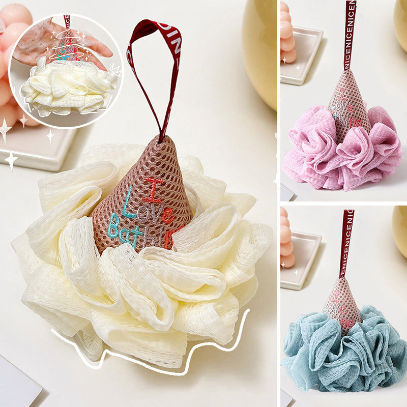 Bath Ball Cute Ice Cream Scrub Towel | Bowlift