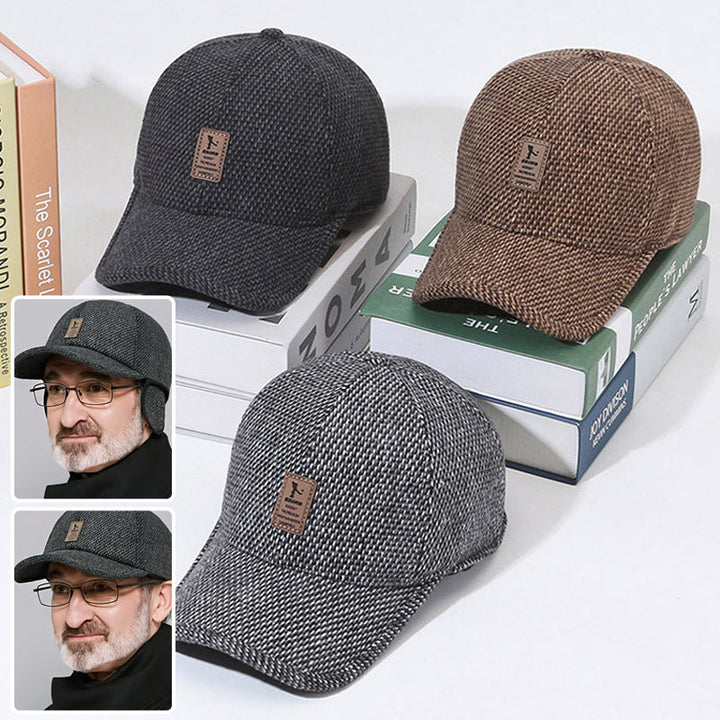BowLift | Winter baseball cap with ear protectors
