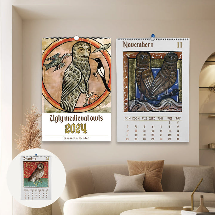 BowLift | Medieval Owl Calendar